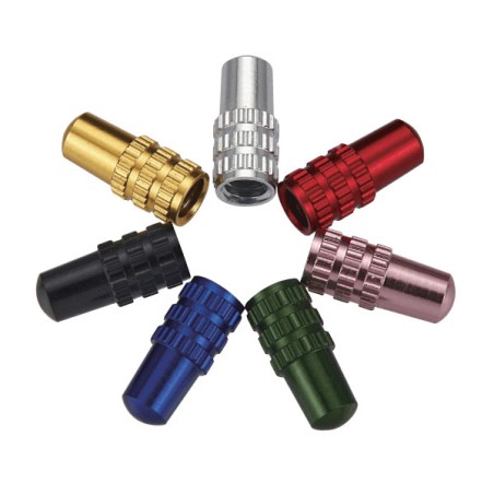 Token - CNC Alloy Presta Bike Valve Caps Red