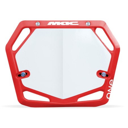 Mac ONE Pro Plate Red