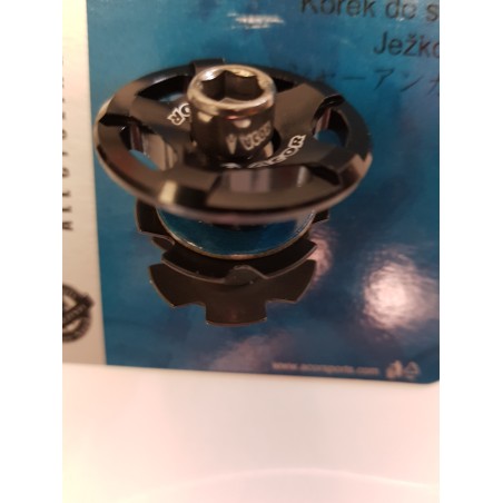 Acor 1.1 8  Star Washer  Bolt & CNC Top Cap  Black