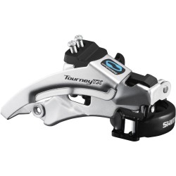 Shimano FD-TX800 Tourney TX front derailleur  top swing  dual pull  for 42 48T  63-66