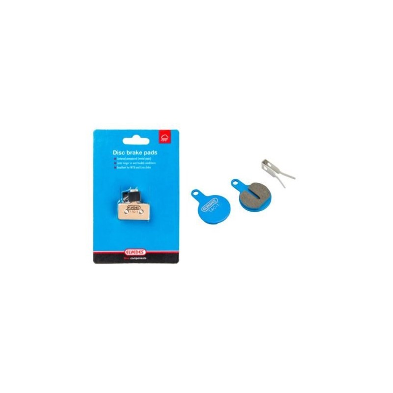ELVEDES 6901 ORGANIC DISC BRAKE PADS     TEKTRO (PR)