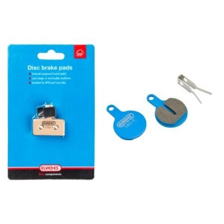 ELVEDES 6901 ORGANIC DISC BRAKE PADS     TEKTRO (PR)