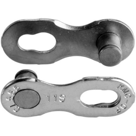 KMC 11speed EPT Silver Missing Link Non Reusable 5.65mm (X2)