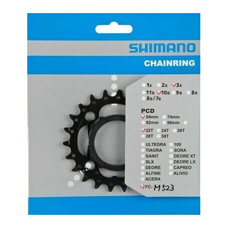 Shimano FC-MT500-2 chainring  36T-BF