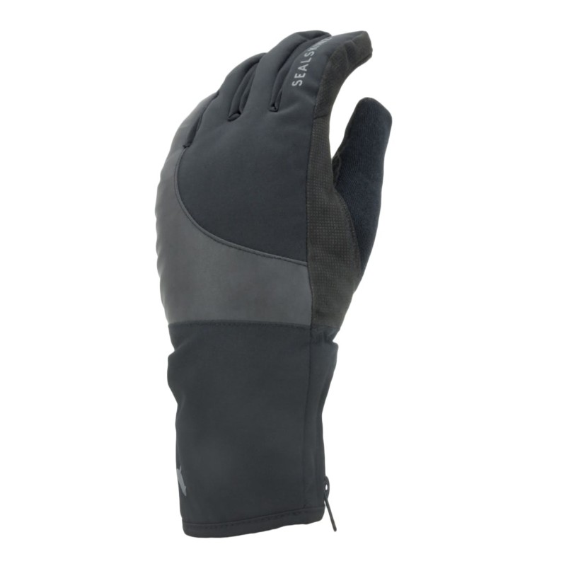 Sealskins Cold Weather Reflective Cycle Glove Black