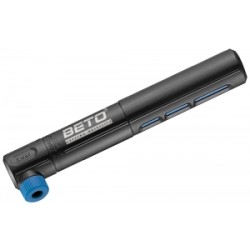Beto CRH-015P - Two-Way Twist Lock Pocket Mini Pump Blue