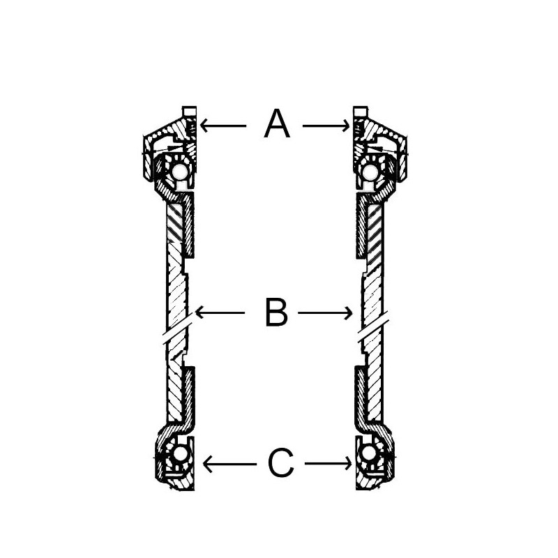 TANGE ahead head set 1"
