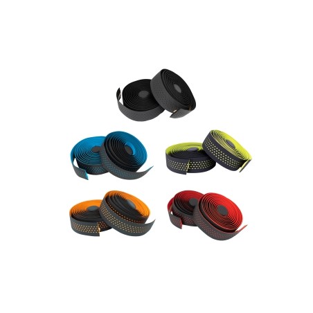 KranX Stretta Primo-High Grip Anti-Shock Handlebar Tape Black