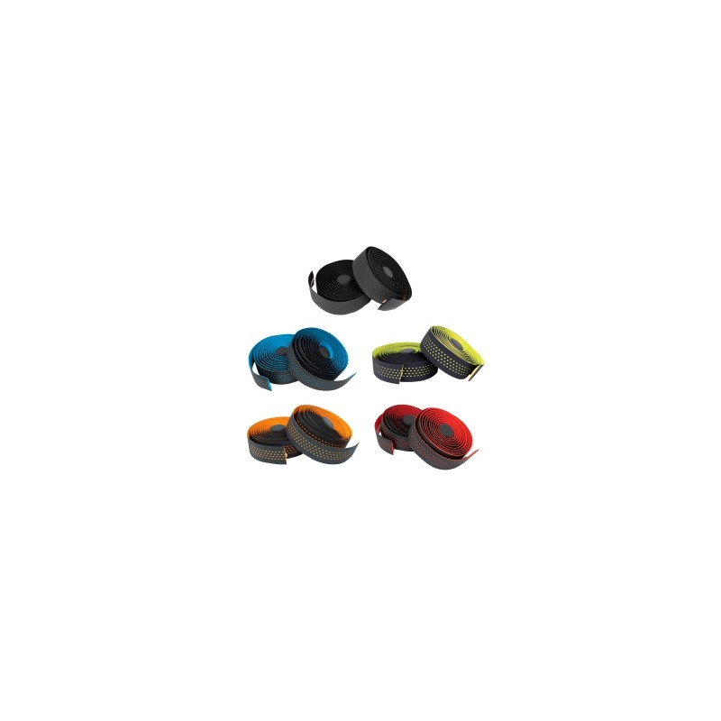 KranX Stretta Primo-High Grip Anti-Shock Handlebar Tape Black Blue