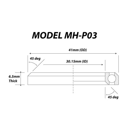 P03 | Headset Bearing