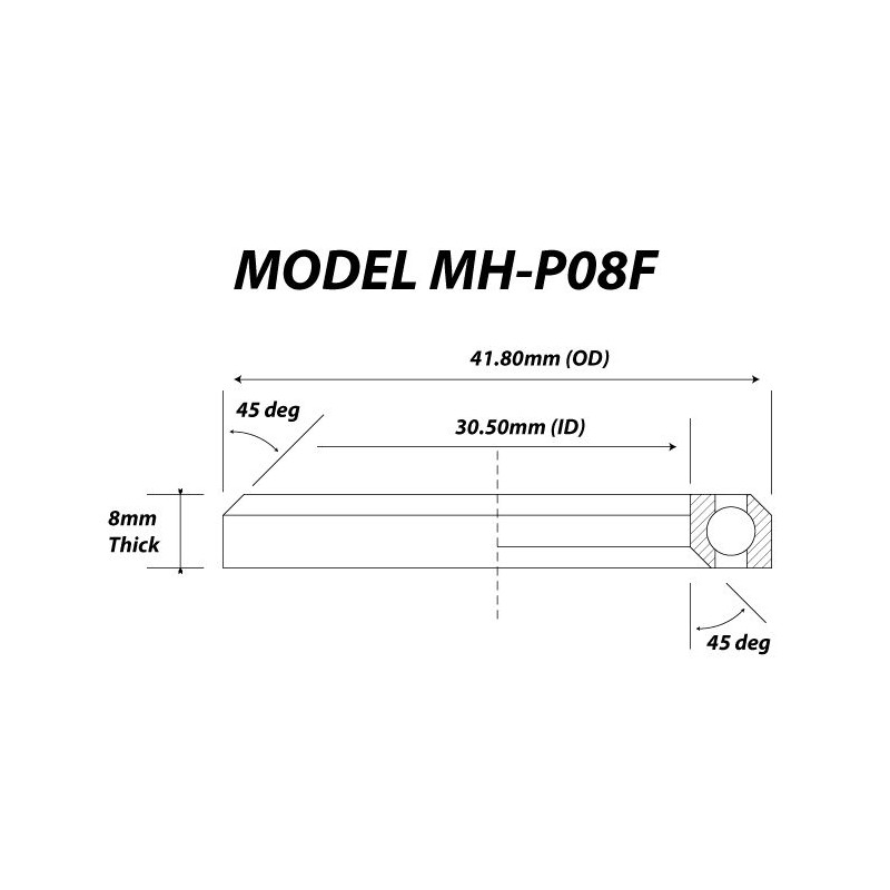 P08F | Headset Bearing