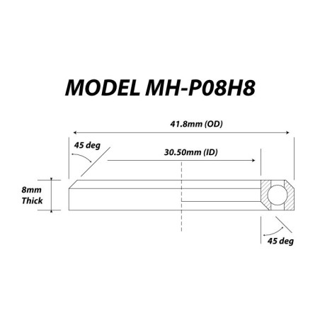 P08H8 | Headset Bearing