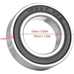 15267 2RS  Frame Pivot Bearing