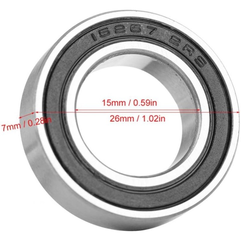 15267 2RS  Frame Pivot Bearing