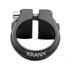 KranX 31.8mm Seat Clamp With Carrier Mount Eyelets in Black