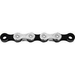 KMC X10 114 Link 10 Speed Chain Silver Black