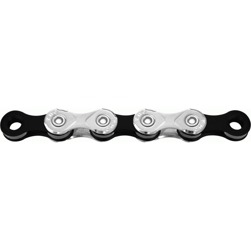 KMC X10 114 Link 10 Speed Chain Silver Black