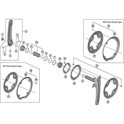 Shimano SPRE FC-T4060 chain...