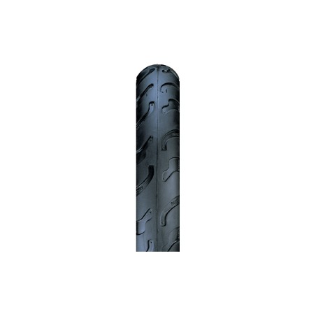 Nutax 12 x 1-1 / 2 - 2-1 / 4 inch semi-slick stroller tyre black