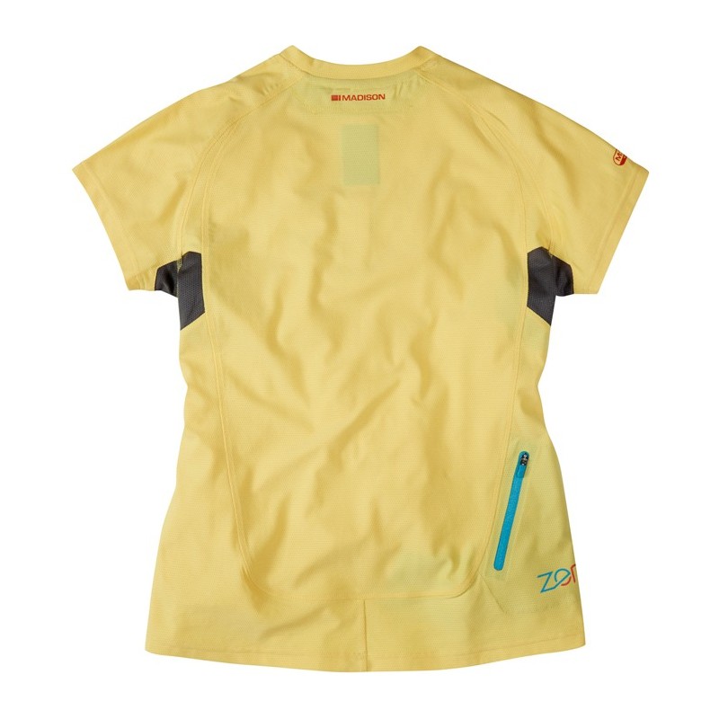 Madison Zena Women's Short Sleeved Jersey - Aspen Yellow