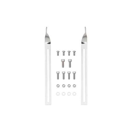 Mpart Trail rack hardware kit silver