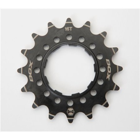 BOX Pinion 3/32 "CNC Cr-mo Cog 1XT black