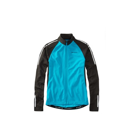 Madison Stellar men's long sleeved thermal jersey atomic blue