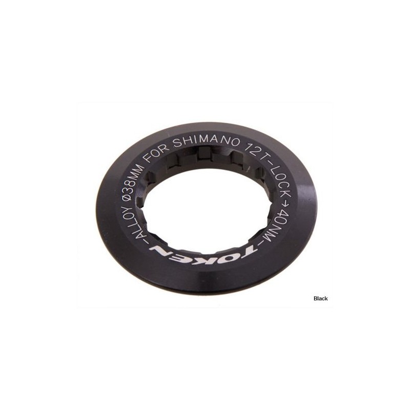 Token - CNC 6061 T6 Alloy Lockring Black